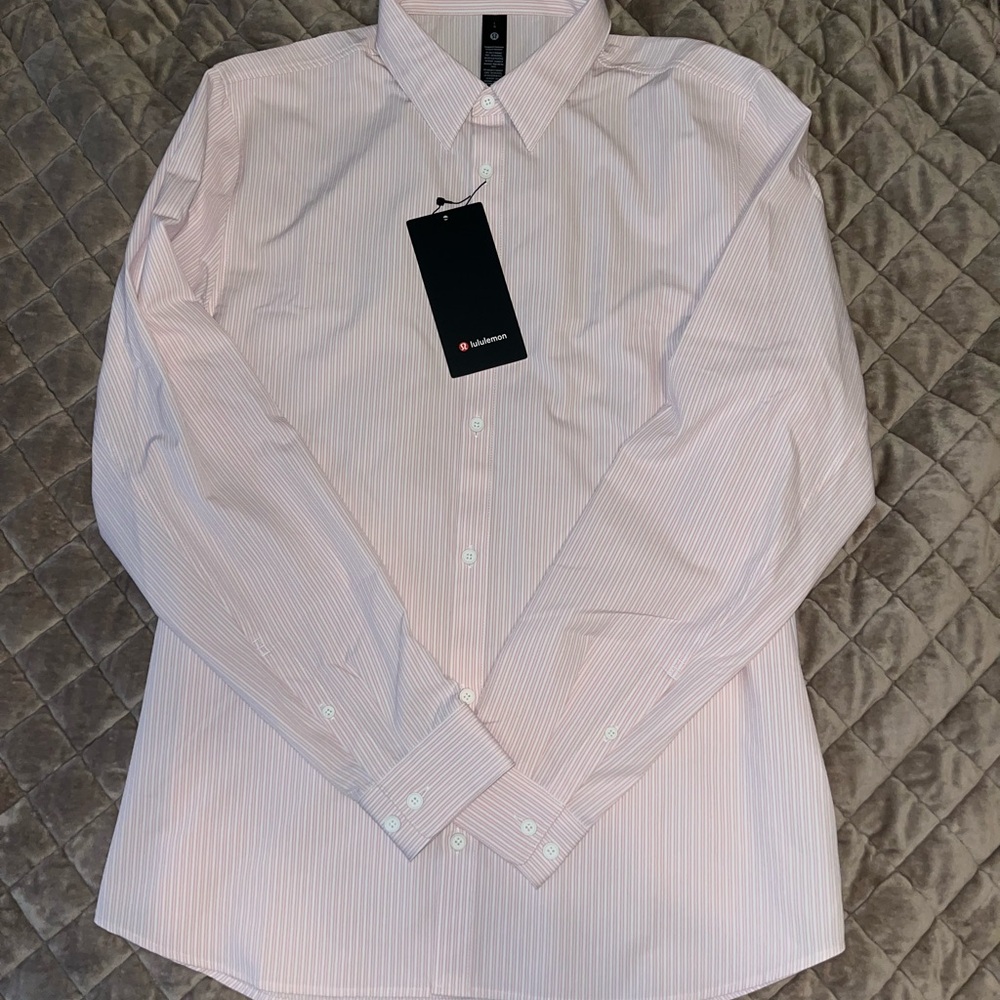 NWT Lululemon mens button down